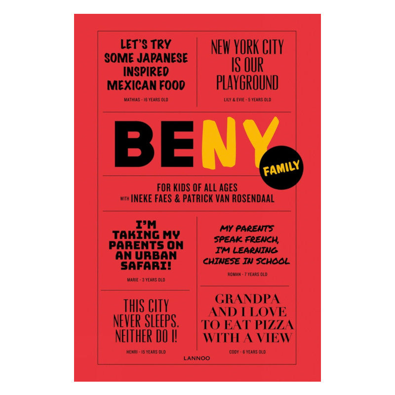 BE NY: Family Book For Kids Of All Ages - Patrick Van Rosendaal
