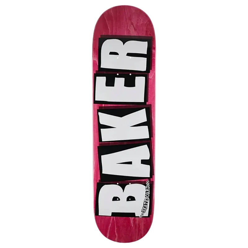 Baker Deck Brand Logo - 8.25" B2 shape (Random Veneers)
