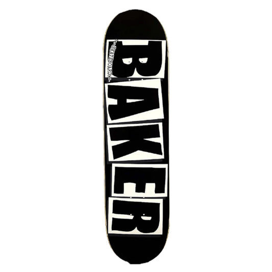 Baker Deck Brand Logo Noir/Blanc 8.25"