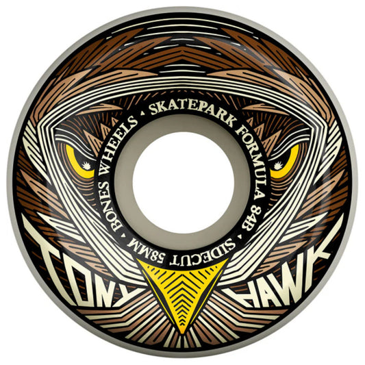 58mm 104a Bones Wheels Hawk Night Hawk SPF