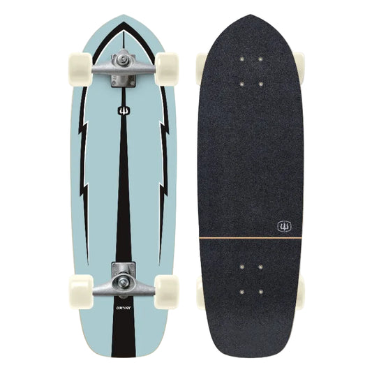 Carver Surfskate Complete Cruiser Blue Thunder CX - 9.75"