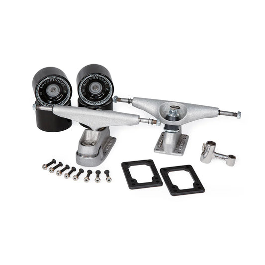 Carver Trucks C7 Raw Roundhouse Mag Kit