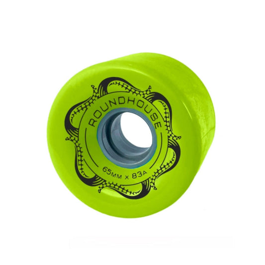 65mm 83a Carver Skate Slick  - Green Glo