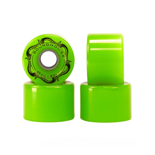 65mm 83a Carver Skate Slick  - Green Glo