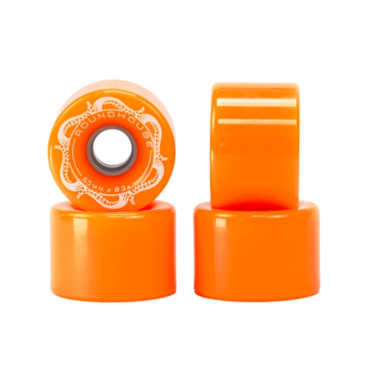 65mm 83a Carver Skate Slick  - Orange Glo