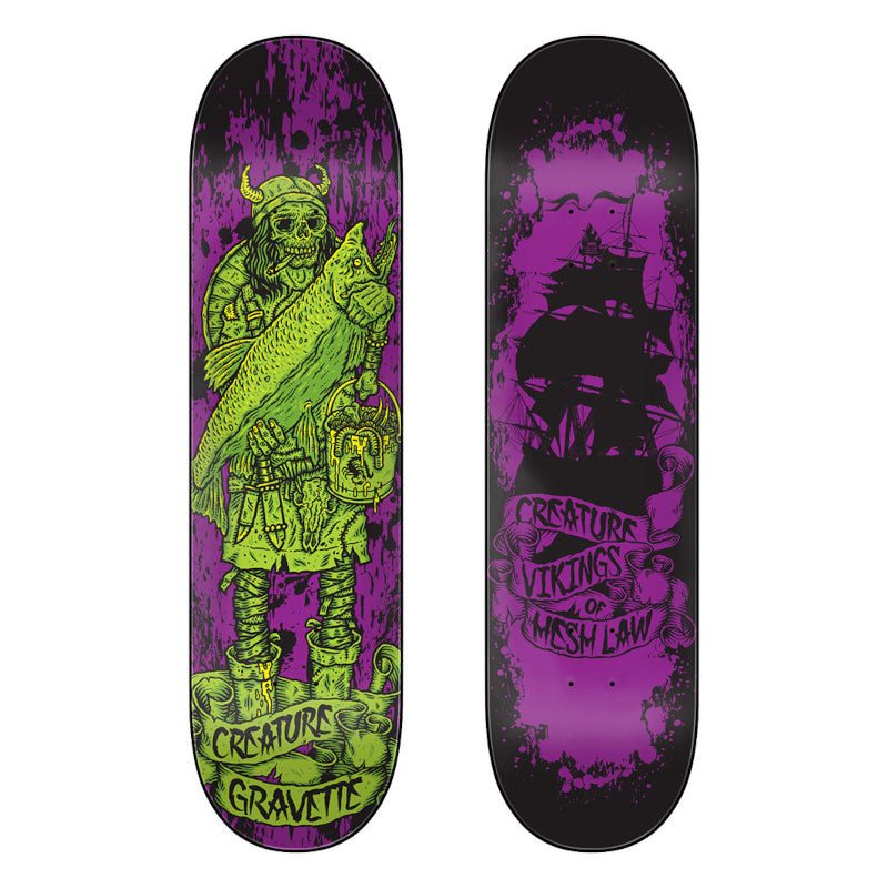 Creature Deck David Gravette Vikings Of The Hesh Law  8.3"