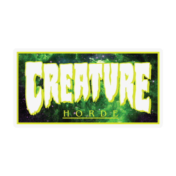 Creature Sticker Space Logo - Medium