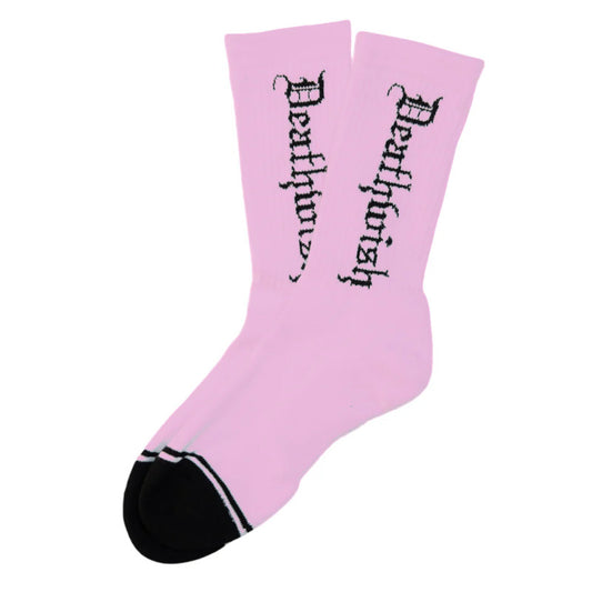 Deathwish Socks Sock Of Death (Crew) - Pink