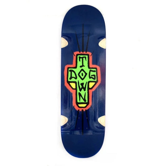 Dogtown Deck Spray Cross "Loose Trucks" 9.5" - Navy