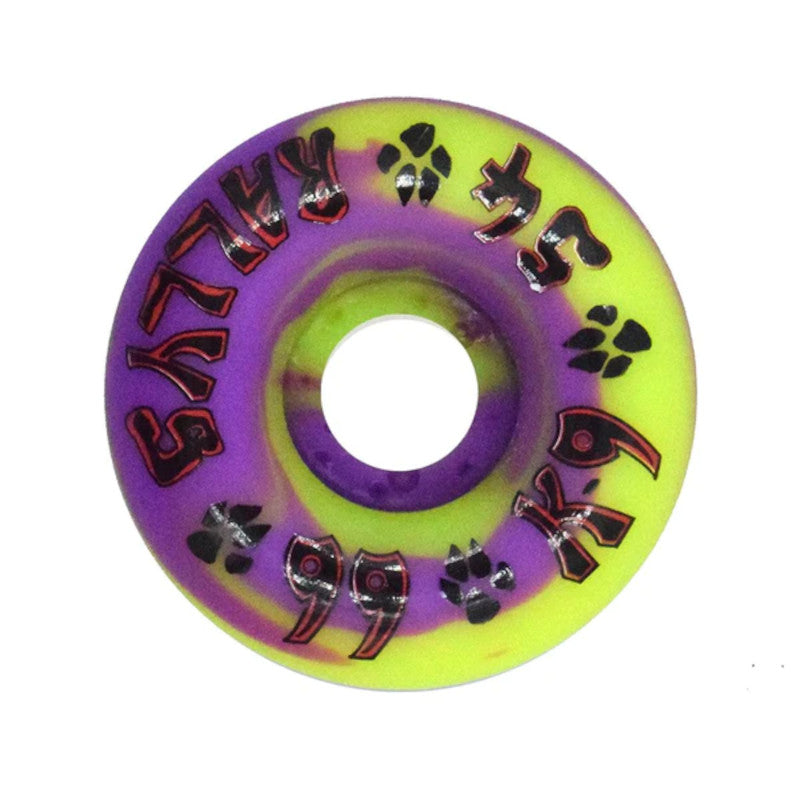 54mm 99a Dogtown Wheels K9 Rally - Yellow/Purple