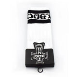 Dogtown Chaussettes Tube Rayées - Noir/Blanc