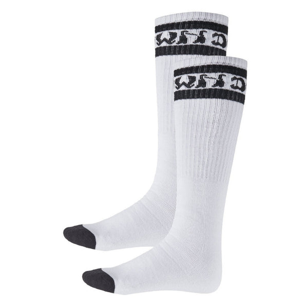 Dogtown Chaussettes Tube Rayées - Noir/Blanc