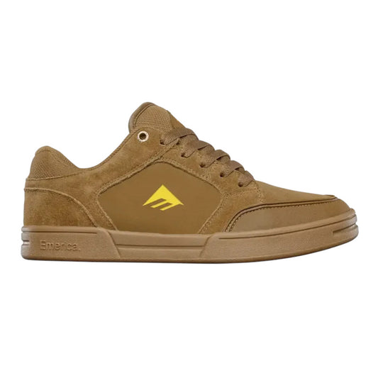 Emerica Shoes Heritic - Brown / Gum