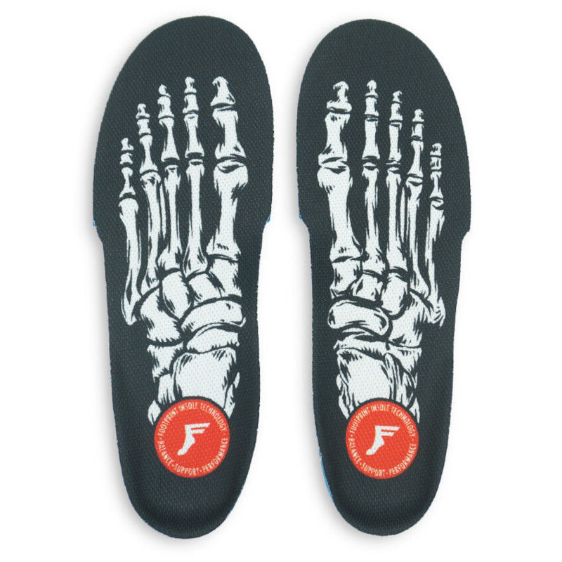 FP Insoles Kingfoam Orthotic FluidX - Skeleton Black