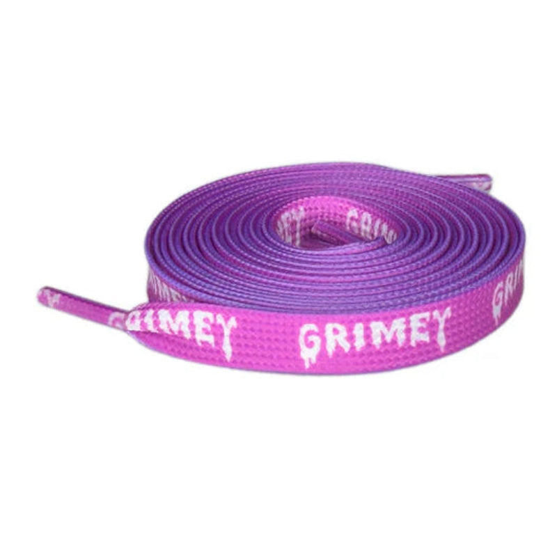 Grimey Laces Grimey Logo - Mauve