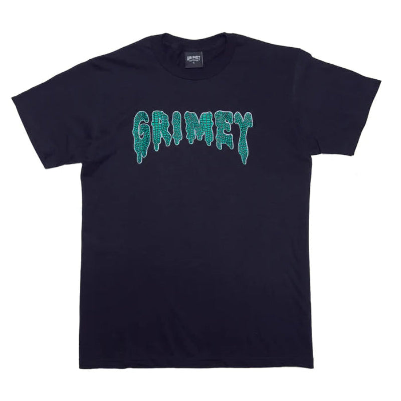 Grimey T-Shirt Gator Logo - Noir