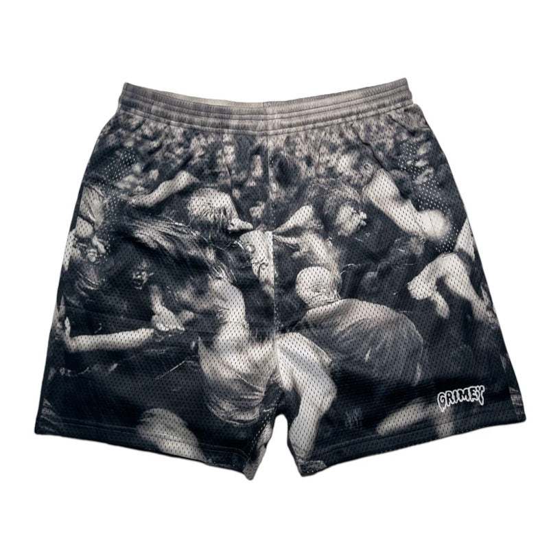 Grimey Shorts Mosh - B&W