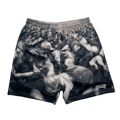 Grimey Shorts Mosh - B&W