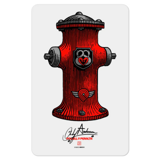 Powell & Peralta Sticker Andy Anderson Hydrant