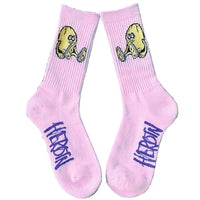 Heroin Socks Pink Egg (Crew)