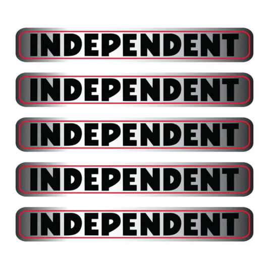 Independent Sticker Bar Logo Foil - Medium