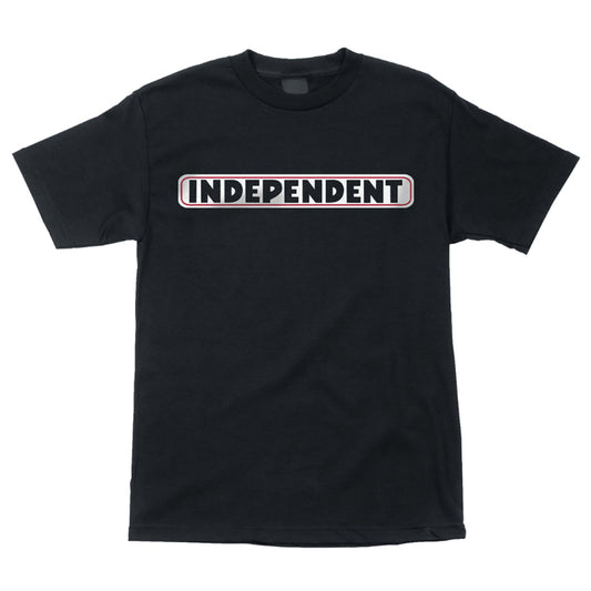 Independent T-Shirt Bar Logo - Noir