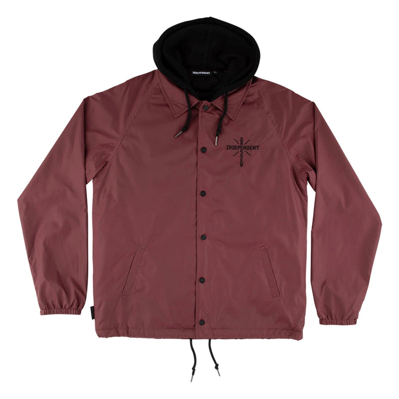 Independent Windbreaker Dressen Skull Rose - Bordeaux