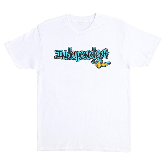 Independent T-Shirt Gonz Bar - Blanc