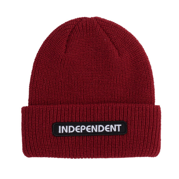 Independent Beanie B/C Groundwork - Red