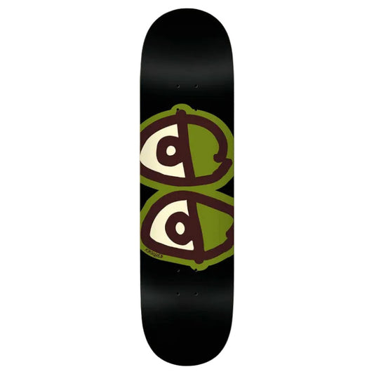 Krooked Deck Team Eyes - Black 8.5
