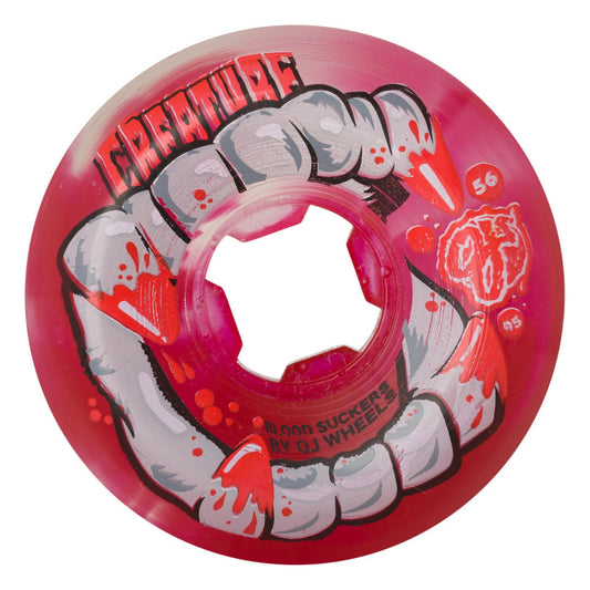 56mm 95a OJ Wheels x Creature Curbsuckers Bloodsuckers