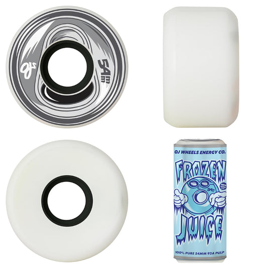 54mm 92a OJ Wheels Frozen Juice Keyframes - Blanc