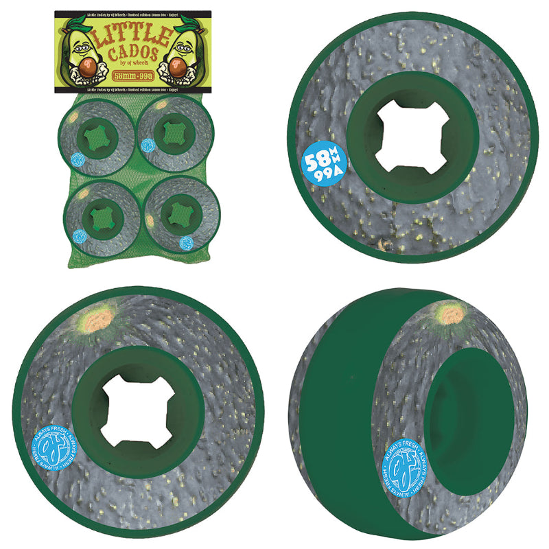 58mm 99a OJ Wheels Lil' Doodies Little Cados