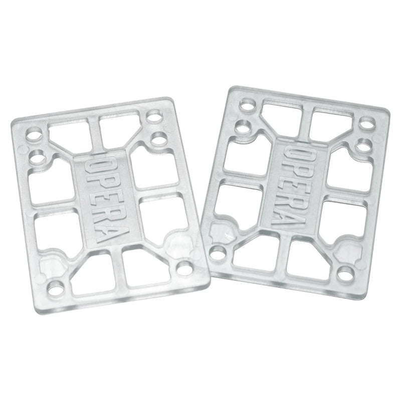 Opera Risers Clear 1/8"
