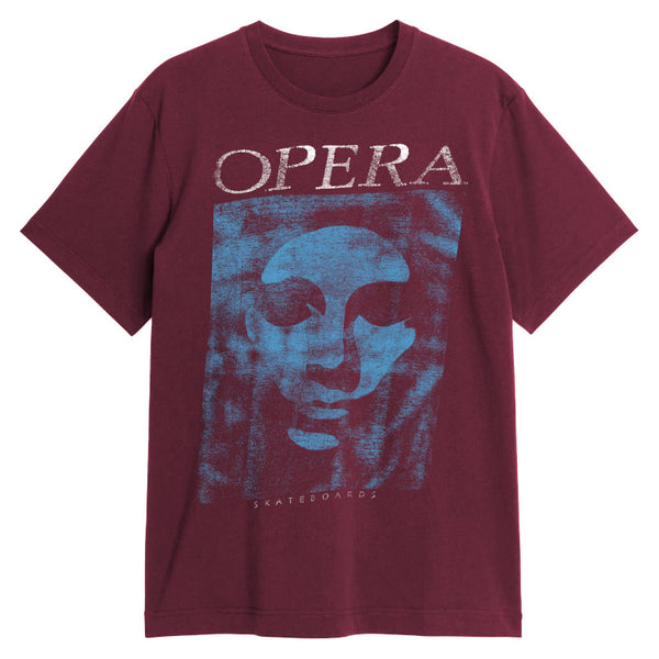Opera T-Shirt Mask Vintage - Maroon