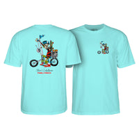 Powell & Peralta T-Shirt Caballero Chopper - Celedon