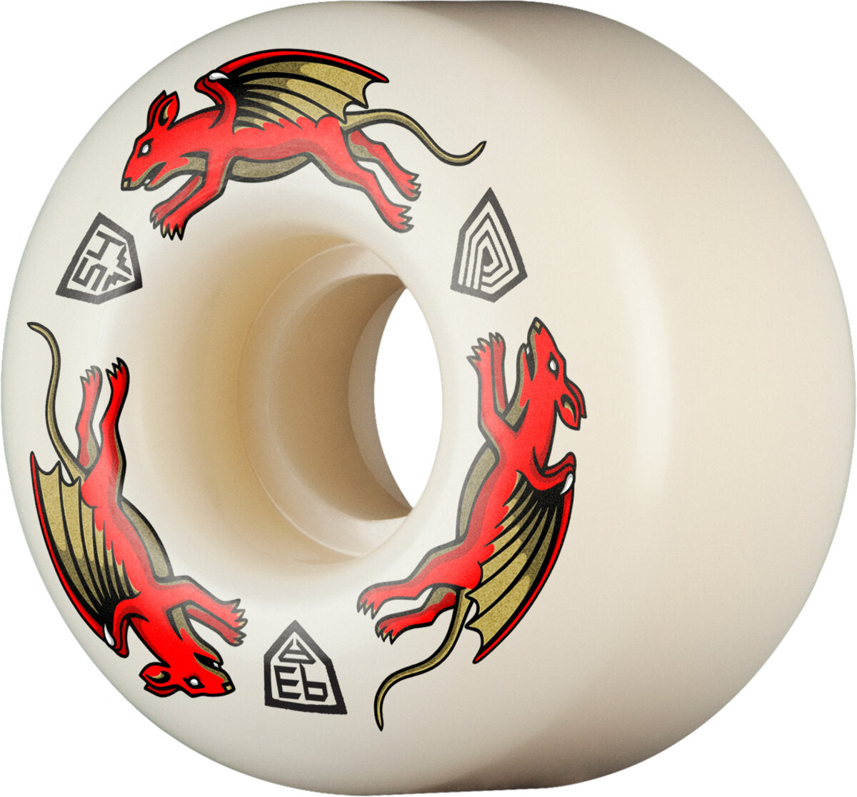 54mm 93a Powell & Peralta  Dragon Formula Wheels (54x34)