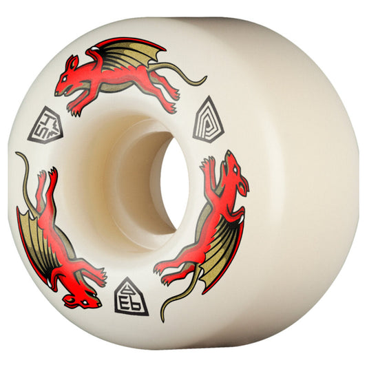 54mm 93a Powell & Peralta Nano Rat Wheels Dragon Formula AV4 (54x34)