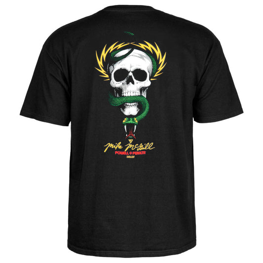 Powell & Peralta T-Shirt McGill Skull and Snake - Noir