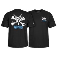 Powell & Peralta T-Shirt Rat Bones - Black