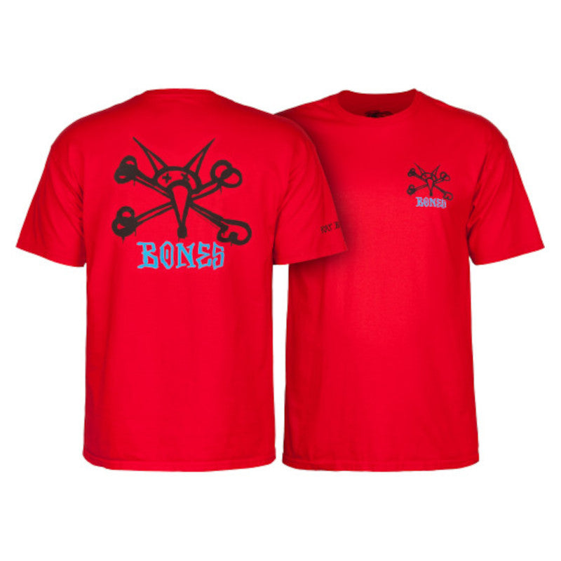Powell & Peralta T-Shirt Rat Bones - Rouge