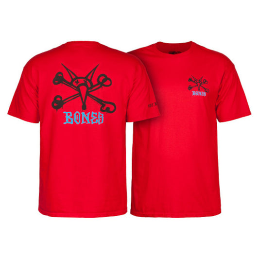 Powell & Peralta T-Shirt Rat Bones - Rouge