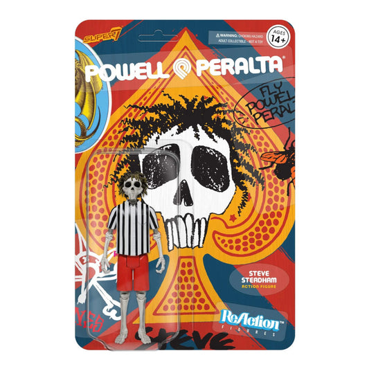 Powell & Peralta Action Figure Super 7 Reaction Figure - Steve Steadham