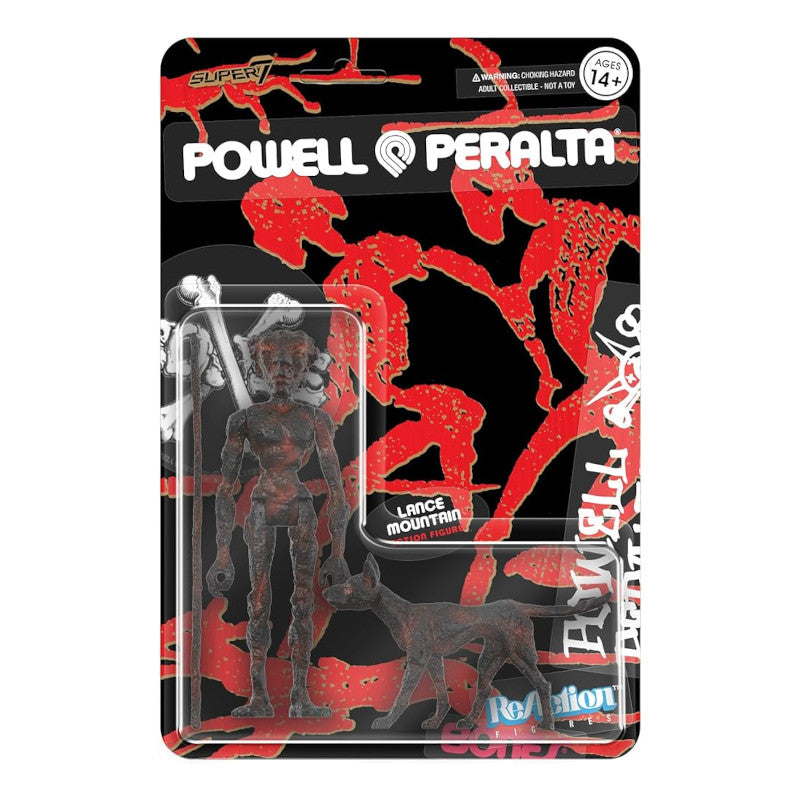 Powell & Peralta Action Figure Super 7 Reaction Figure - Lance Mountain
