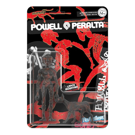 Powell & Peralta Action Figure Super 7 Reaction Figure - Lance Mountain
