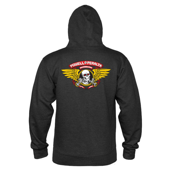 Powell & Peralta Hoody Winged Ripper - Charcoal Heather