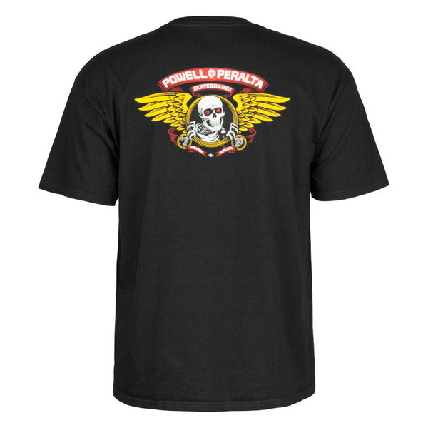 Powell & Peralta T-Shirt Winged Ripper - Black