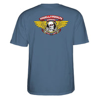 Powell & Peralta T-Shirt Winged Ripper - Indigo Blue