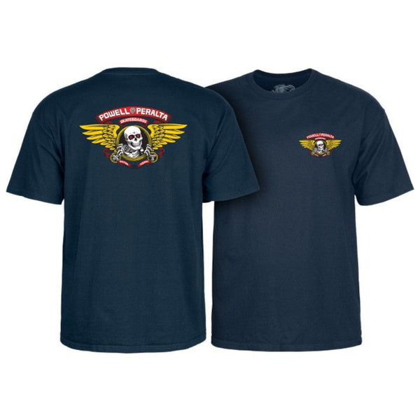 Powell & Peralta T-Shirt Winged Ripper - Navy