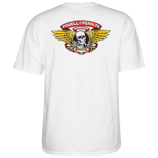 Powell & Peralta T-Shirt Winged Ripper - White